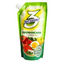 МАЙОНЕЗ 3 ЖЕЛАНИЯ ПРОВАНСАЛЬ 67% 190Г ДОЗ Д/П