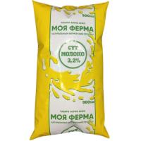 МОЛОКО МОЯ ФЕРМА 3,2% 0,9Л Ф/П