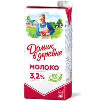 МОЛОКО СТЕР ДОМИК В ДЕРЕВНЕ 3,2% 0,95Л Т/П