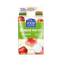 ЙОГУРТ ПИТ FOODMASTER ЖИВОЙ ВИШНЯ 2% 0,45Л П/П