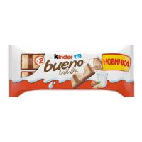 ВАФЛИ KINDER BUENO В БЕЛ ШОК-ДЕ 39Г