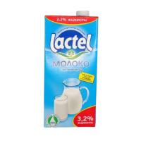 МОЛОКО СТЕР LACTEL С ВИТ D 3,2% 1Л Т/П
