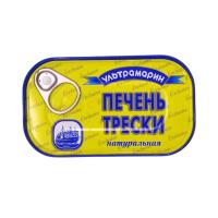 ПЕЧЕНЬ ТРЕСКИ УЛЬТРАМАРИН НАТУРАЛЬНАЯ 120Г Ж/Б КЛЮЧ ПЕЧЕНЬ ТРЕСКИ УЛЬТРАМАРИН НАТУРАЛЬНАЯ 120Г Ж/Б КЛЮЧ