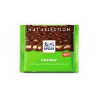 RITTER SPORT ШОКОЛАД С КЕШЬЮ 100Г RITTER SPORT ШОКОЛАД С КЕШЬЮ 100Г