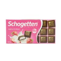 SCHOGETTEN ШОКОЛАД СО ВКУСОМ КЛУБНИКИ 100Г