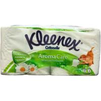 БУМАГА ТУАЛЕТНАЯ KLEENEX SENSATION CHAMOMILE 8ШТ