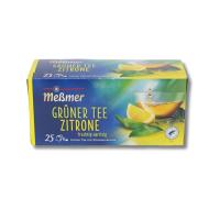 MESSMER ЧАЙ ЗЕЛЁНЫЙ С ЛИМОНОМ 25ПАК 44Г