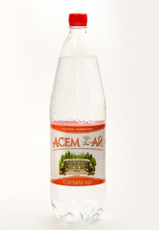 ВОДА АСЕМ АЙ САРЫ АГАШ МИНЕР ГАЗ 1,5Л ПЛ/БУТ