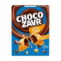 ЗАВТРАК ГОТ KELLOGG’S CHOCOZAVR ПОДУШЕЧКИ ШОК-МОЛ НАЧИНКА 220Г КАРТ/КОР