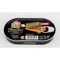 ШПРОТЫ РЫБНОЕ МЕНЮ ИЗ БАЛТ КИЛЬКИ В МАСЛЕ 175Г Ж/Б КЛЮЧ