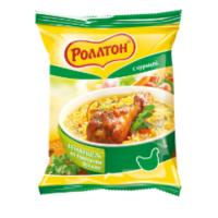 ЛАПША РОЛЛТОН КУРИНАЯ 60Г ПАЧ