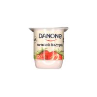 ЙОГУРТ DANONE КЛУБНИКА 120Г ПЛ/СТАК