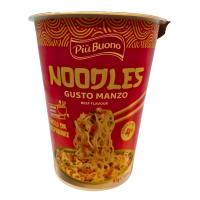 PIU BUONO ЛАПША СО ВКУСОМ ГОВЯДИНЫ 65Г PIU BUONO ЛАПША СО ВКУСОМ ГОВЯДИНЫ 65Г