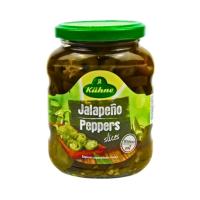 KUHNE ПЕРЕЦ ХАЛАПЕНЬО РЕЗАНЫЙ Б/СОДЕРЖАНИЯ МАСЛА СТ/БАН 330Г