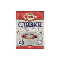 СЛИВКИ PRESIDENT УЛЬТРАПАС 11% 200Г Т/П СЛИВКИ PRESIDENT УЛЬТРАПАС 11% 200Г Т/П