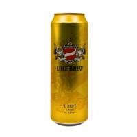 ПИВО LINE BREW AMBER 5% 0,5Л Ж/Б