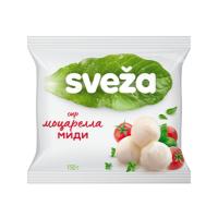 СЫР МЯГ САВУШКИН SVEZA МОЦАРЕЛЛА МИДИ 45% 300Г