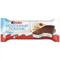 ПИРОЖЕНОЕ KINDER ЛОМТИК МОЛ 28Г ПИРОЖЕНОЕ KINDER ЛОМТИК МОЛ 28Г