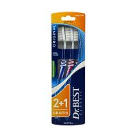 DR.BEST ЗУБНАЯ ЩЕТКА ORIGINAL 2+1ШТ DR.BEST ЗУБНАЯ ЩЕТКА ORIGINAL 2+1ШТ
