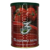 ПАСТА ТОМАТ 3 ЖЕЛАНИЯ 400Г Ж/Б