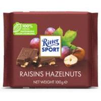 RITTER SPORT ШОКОЛАД С ОРЕХАМИ И ИЗЮМОМ 100Г RITTER SPORT ШОКОЛАД С ОРЕХАМИ И ИЗЮМОМ 100Г