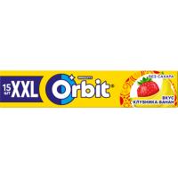 РЕЗИНКА ЖЕВ ORBIT ЗЕМЛЯНИЧНЫЙ БАНАНОВЫЙ XXL 20,4Г РЕЗИНКА ЖЕВ ORBIT ЗЕМЛЯНИЧНЫЙ БАНАНОВЫЙ XXL 20,4Г