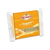 СЫР ПЛАВЛ PRESIDENT ЧЕДДЕР 40% 150Г