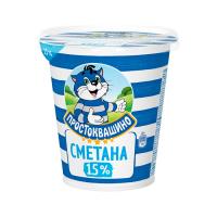 СМЕТАНА ПРОСТОКВАШИНО 15% 300Г