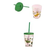 SNIPS DINO НАБОР СТАКАН/КРЫШКА/ТРУБОЧКА 385МЛ SNIPS DINO НАБОР СТАКАН/КРЫШКА/ТРУБОЧКА 385МЛ