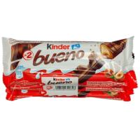 ВАФЛИ KINDER BUENO Т2Х3Х10 129Г