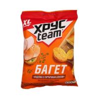 СУХАРИКИ ХРУСTEAM БАГЕТ ИНДЕЙКА С ГОРЧИЧНЫМ СОУСОМ 100Г СУХАРИКИ ХРУСTEAM БАГЕТ ИНДЕЙКА С ГОРЧИЧНЫМ СОУСОМ 100Г
