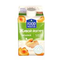 ЙОГУРТ ПИТ FOODMASTER ЖИВОЙ АБРИКОС 2% 0,45Л П/П