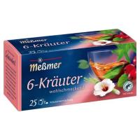 MESSMER ЧАЙ 6 ТРАВ 25ШТХ50Г MESSMER ЧАЙ 6 ТРАВ 25ШТХ50Г