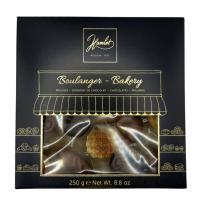 HAMLET КОНФЕТЫ BAKERY ШОКОЛАДНЫЕ 250 Г С НАЧИНКОЙ ИЗ ЛЕСНОГО ОРЕХА