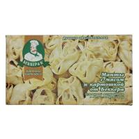 МАНТЫ ОТ БЕККЕРА С МЯСОМ/КАРТОФЕЛЕМ 900Г МАНТЫ ОТ БЕККЕРА С МЯСОМ/КАРТОФЕЛЕМ 900Г