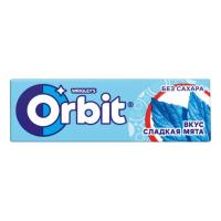 РЕЗИНКА ЖЕВ ORBIT СЛАДКАЯ МЯТА 13,6Г РЕЗИНКА ЖЕВ ORBIT СЛАДКАЯ МЯТА 13,6Г