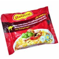 ЛАПША РОЛЛТОН ОСТРАЯ ПО-ДОМ ГОВЯДИНА 85Г ПАКЕТ