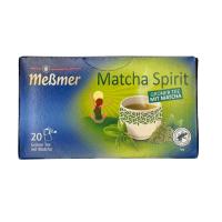 MESSMER ЧАЙ ЗЕЛЕНЫЙ ЧАЙ MATCHA SPIRIT 20ШТХ30Г MESSMER ЧАЙ ЗЕЛЕНЫЙ ЧАЙ MATCHA SPIRIT 20ШТХ30Г