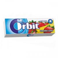 РЕЗИНКА ЖЕВ ORBIT КЛУБНИКА БАНАН 14Г РЕЗИНКА ЖЕВ ORBIT КЛУБНИКА БАНАН 14Г