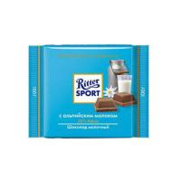 RITTER SPORT ШОКОЛАД МОЛОЧНЫЙ ALPEN 100Г RITTER SPORT ШОКОЛАД МОЛОЧНЫЙ ALPEN 100Г