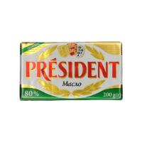 МАСЛО СЛИВ PRESIDENT СОЛЕН 80% 200Г МАСЛО СЛИВ PRESIDENT СОЛЕН 80% 200Г