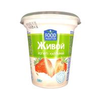 ЙОГУРТ ВЯЗ FOODMASTER ЖИВОЙ КЛУБНИКА 1,5% 300Г ПЛ/СТАК ЙОГУРТ ВЯЗ FOODMASTER ЖИВОЙ КЛУБНИКА 1,5% 300Г ПЛ/СТАК