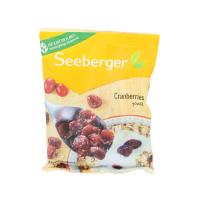 SEEBERGER СУХОФРУКТЫ КЛЮКВА 125Г SEEBERGER СУХОФРУКТЫ КЛЮКВА 125Г