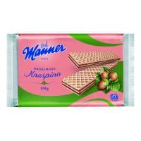 MANNER ВАФЛИ ЦЕЛЬНОЗЕРН С ЛЕСНЫМ ОРЕХОМ 300Г
