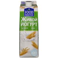 ЙОГУРТ ПИТ FOODMASTER ЖИВОЙ ЗЛАКИ 2% 0,9Л П/П