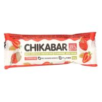 БАТОНЧИК CHICABAR ПРОТЕИНОВЫЙ КЛУБНИКА 60Г БАТОНЧИК CHICABAR ПРОТЕИНОВЫЙ КЛУБНИКА 60Г