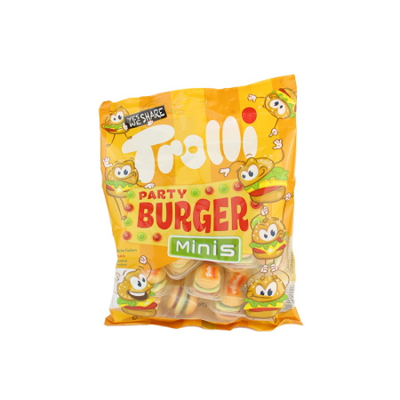 TROLLI КАРАМЕЛЬ ЖЕВАТ МИНИ БУРГЕР 170Г