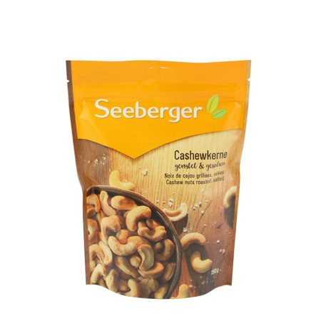 SEEBERGER КЕШЬЮ ЖАРЕНЫЙ СОЛЕНЫЙ 150Г
