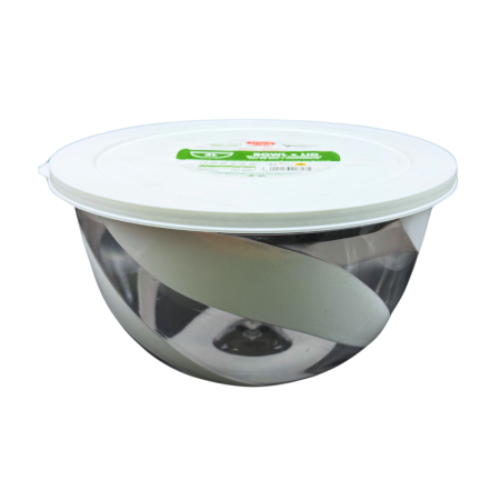 SNIPS САЛАТНИЦА WHITE С КРЫШКОЙ 27,5СМ 5Л